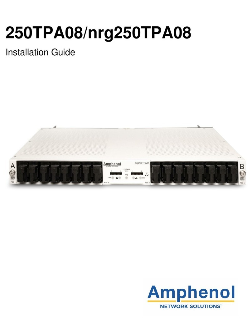 Amphenol 250TPA08 installation guide