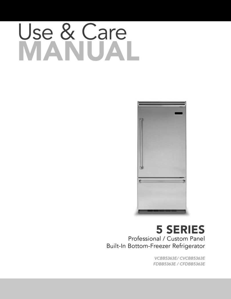 Viking VCBB5363E Use & care manual