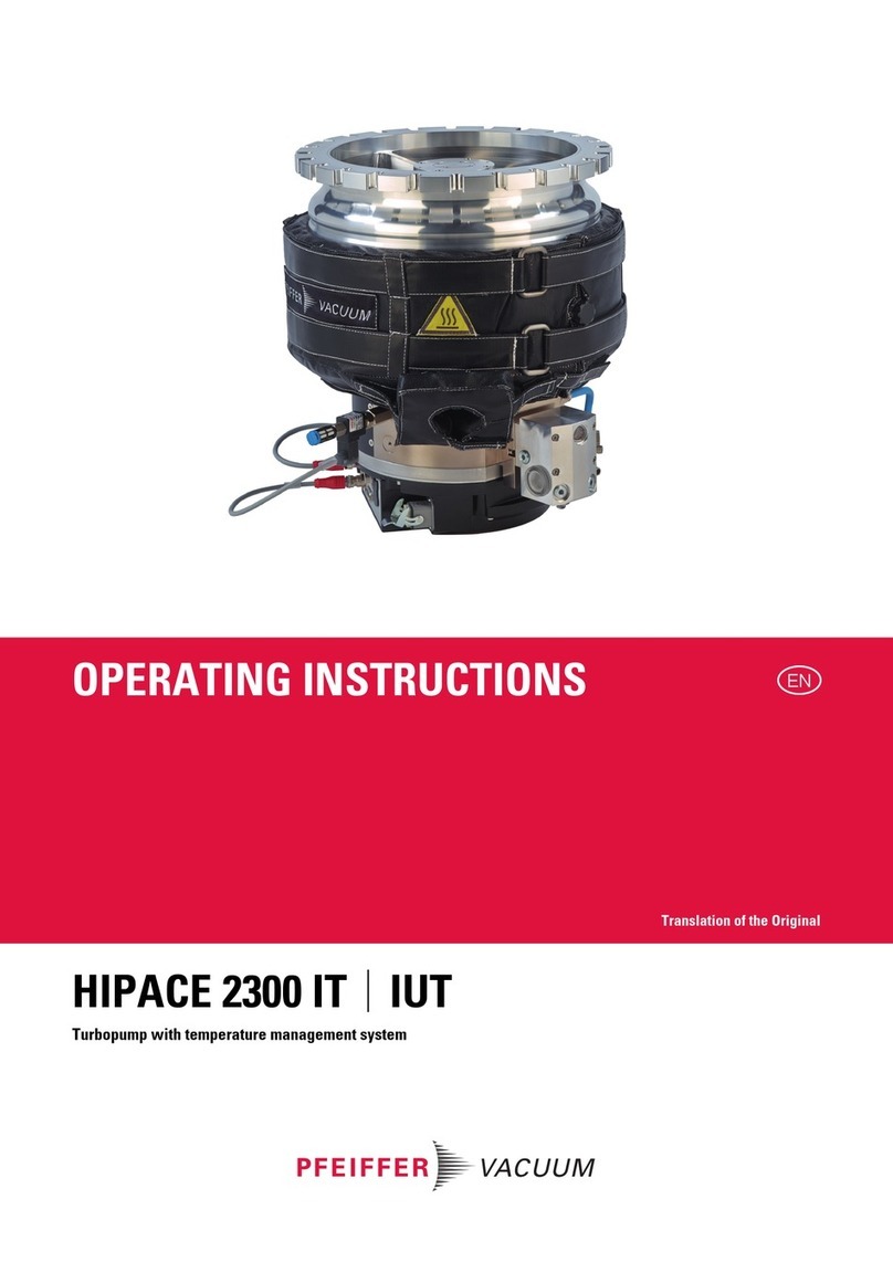 Pfeiffer Vacuum HIPACE 2300 IUT operating instructions