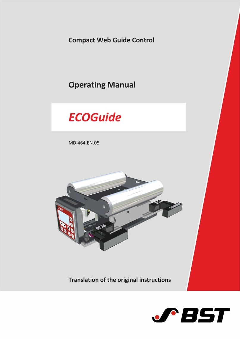 BST ECOGuide MD.464.EN.05 operating manual