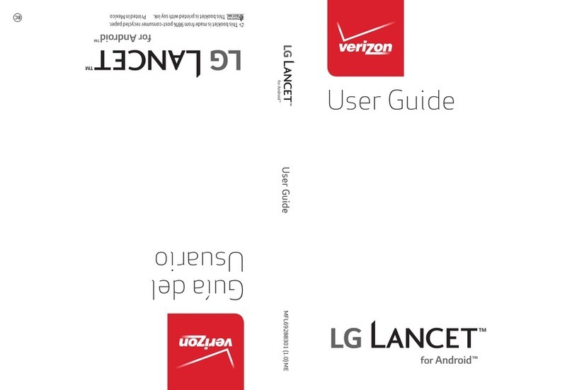 LG Lancet VS820 User manual