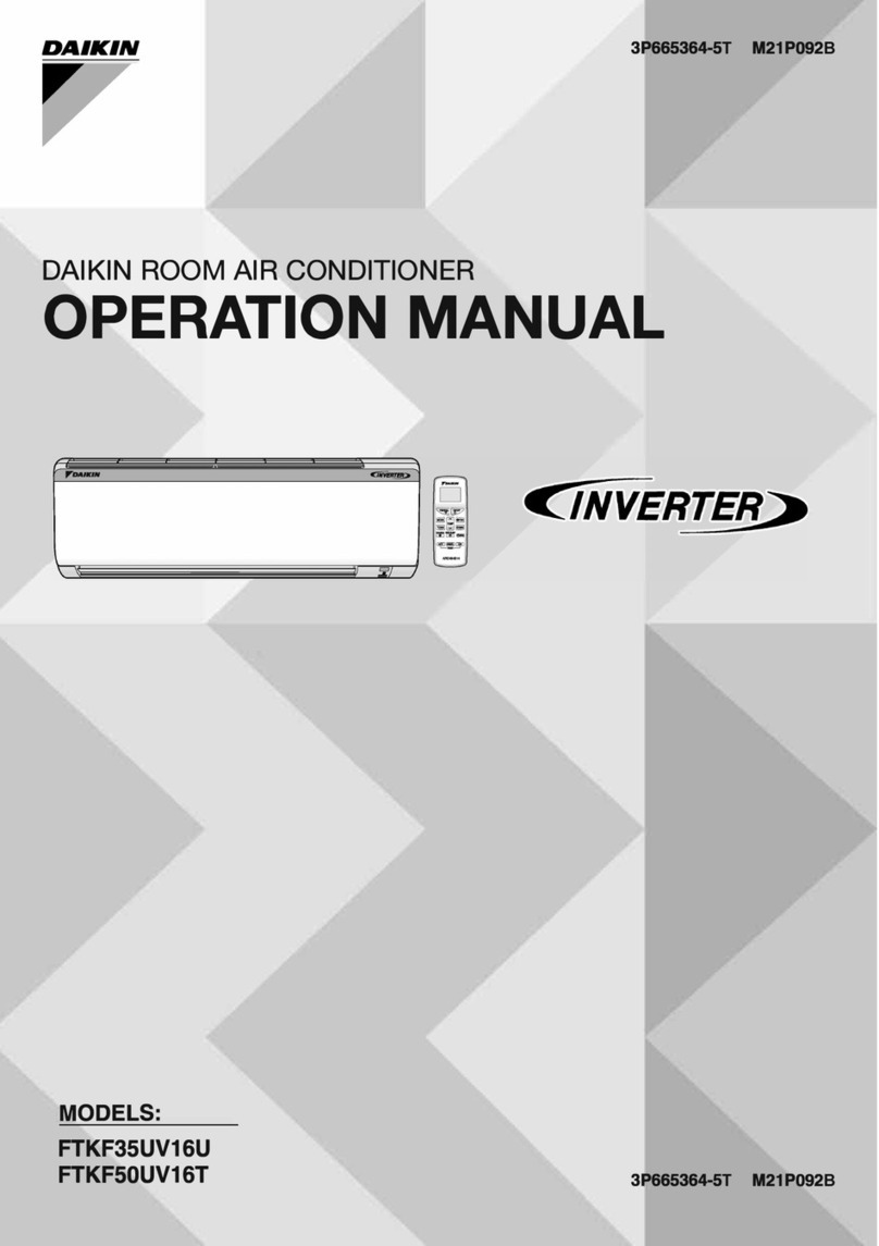 Daikin FTKF35UV16U User manual