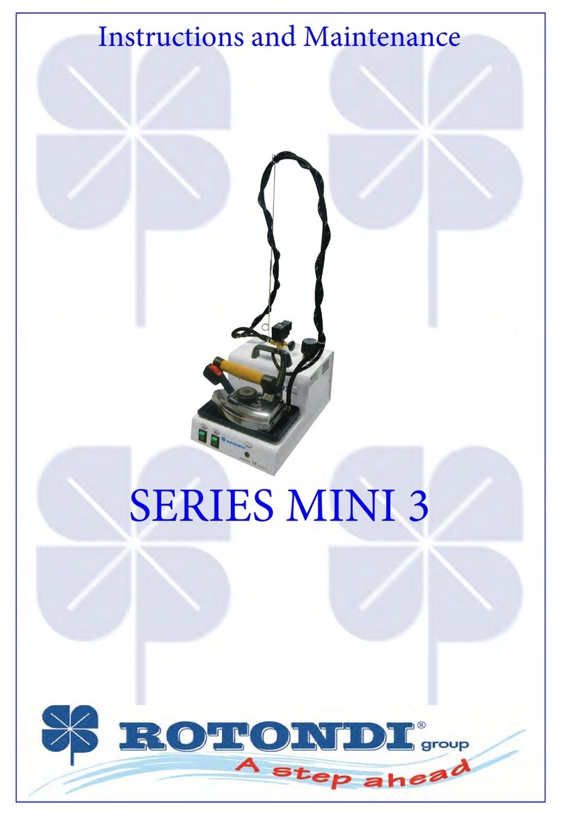 ROTONDI MINI 3 Instruction and maintenance