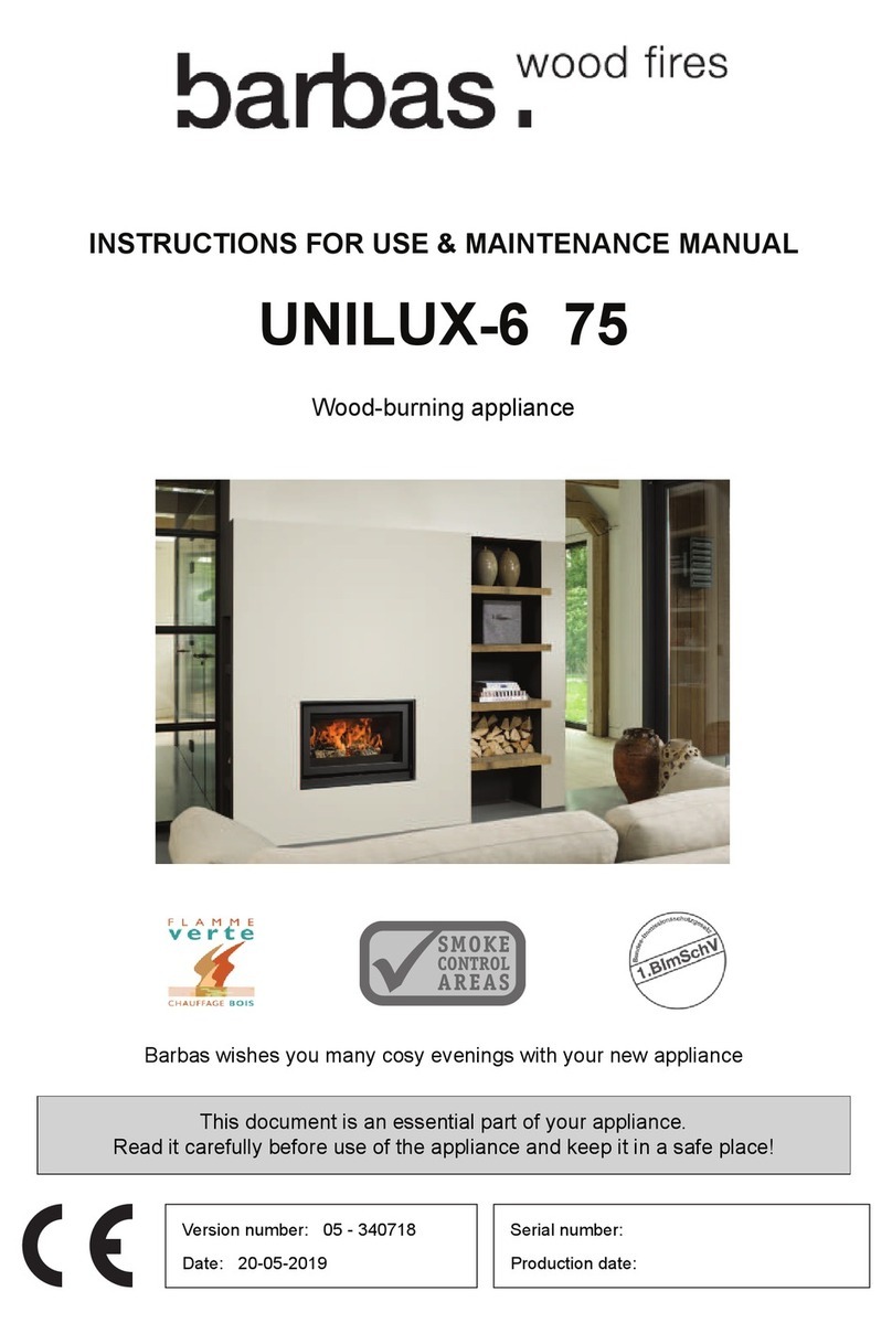barbas UNILUX-6 75 Instructions for use & maintenance manual