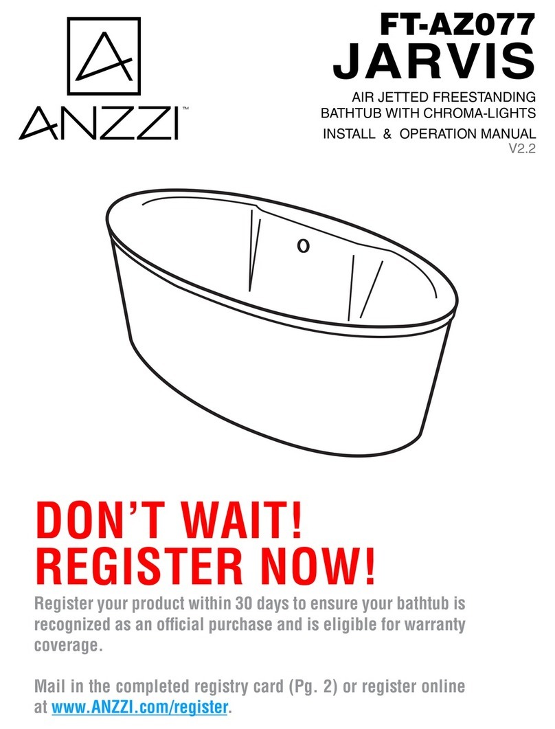 Anzzi JARVIS FT-AZ077 User manual