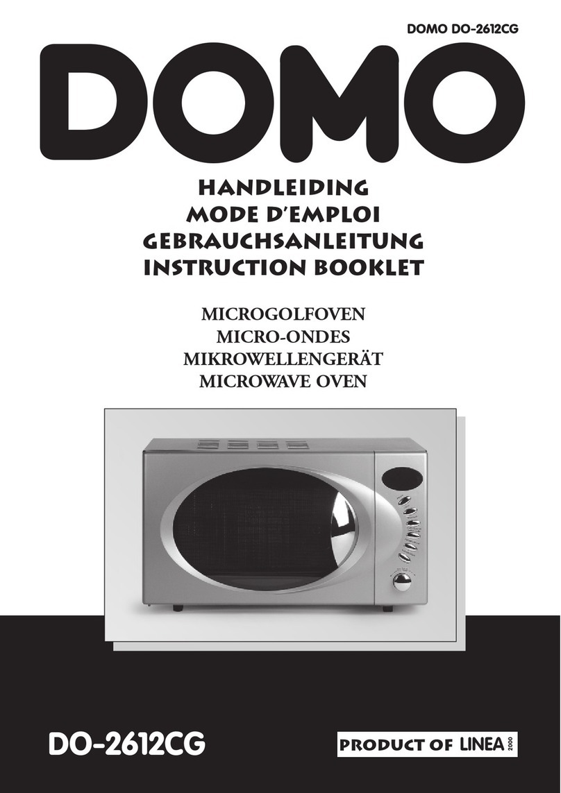 Linea 2000 DOMO DO-2612CG User manual