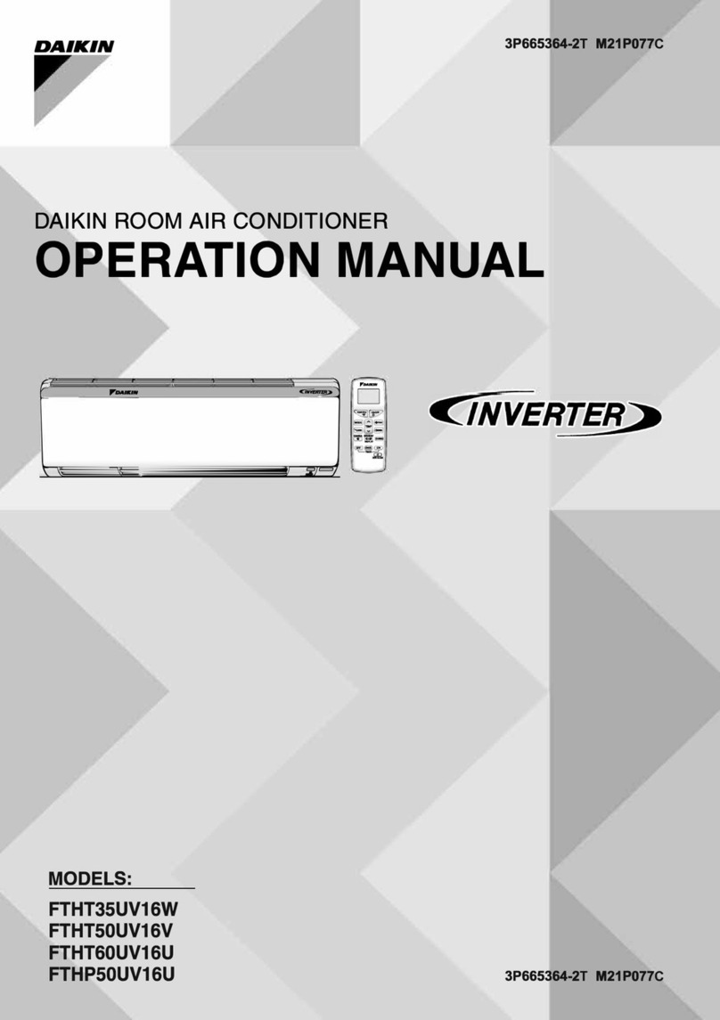 Daikin FTHT35UV16W User manual