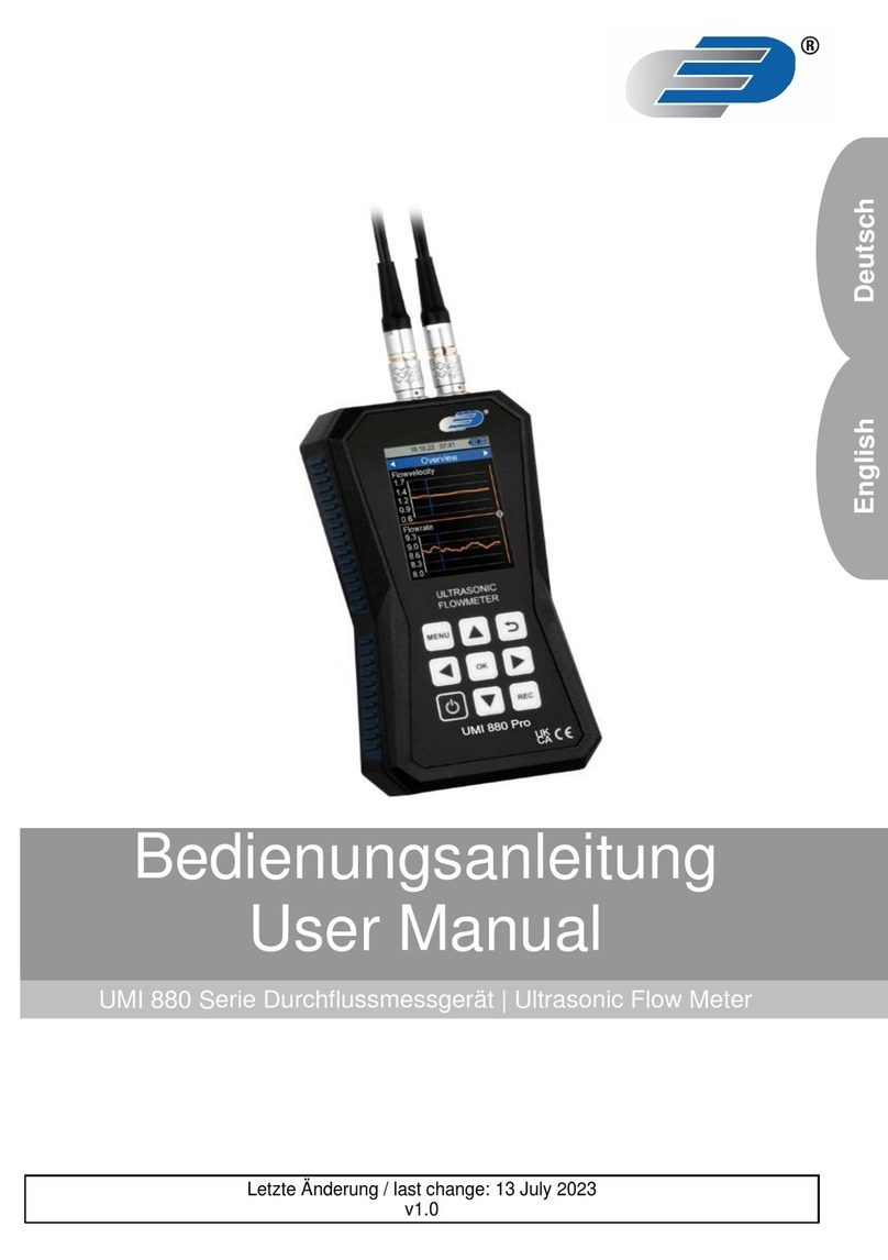 PCE Instruments UMI 880 Series User manual