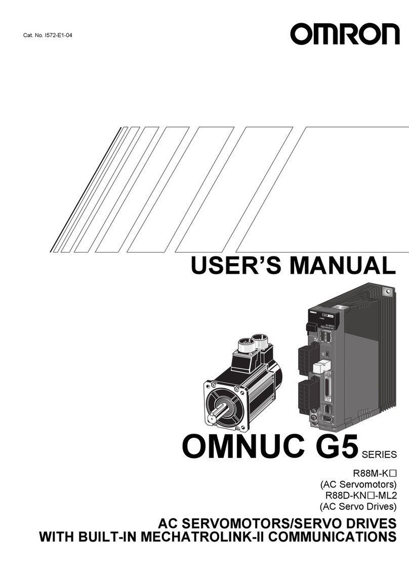 Omron R88D-KN ML2 Sries user manual