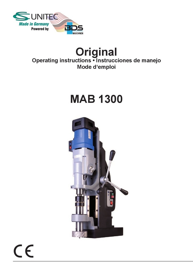 BDS Maschinen MAB 1300 Original operating instructions