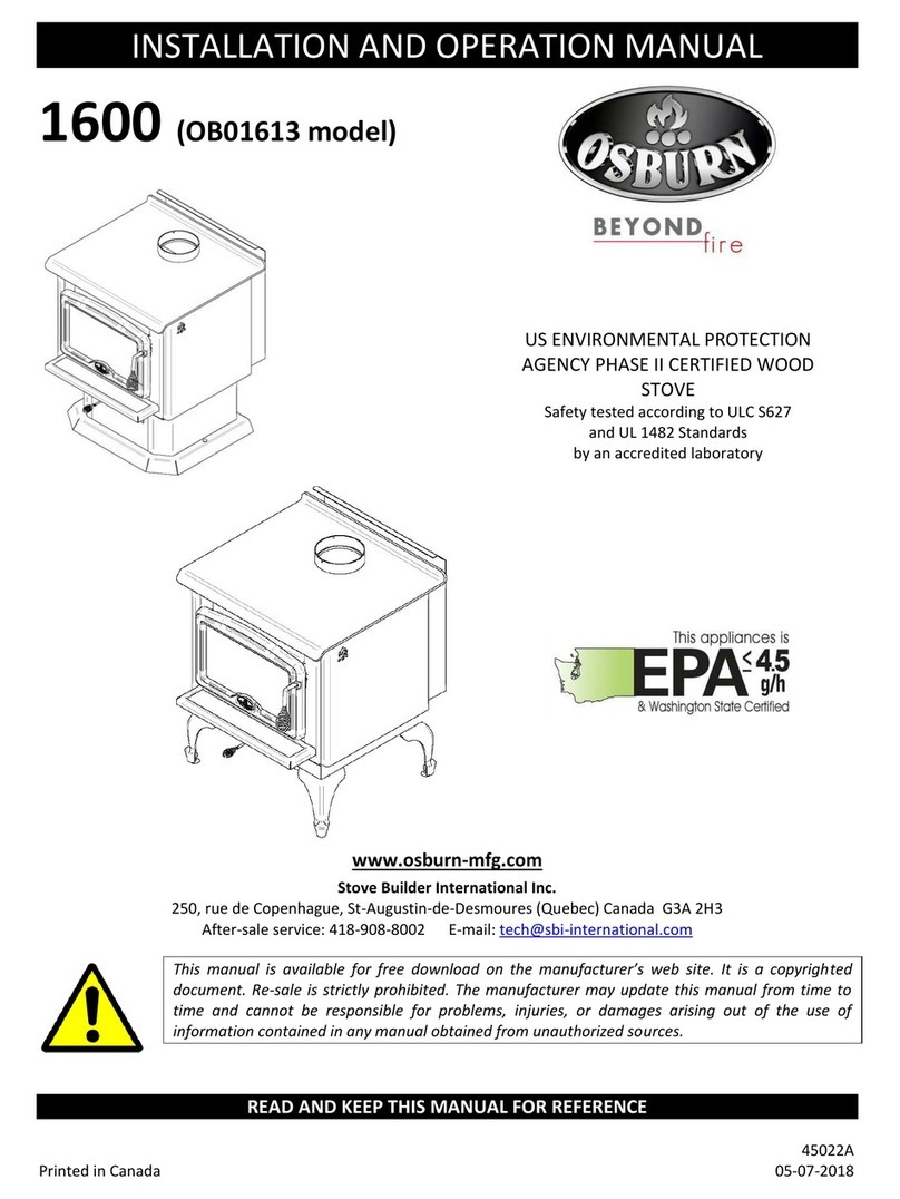 Osburn OB01613 User manual