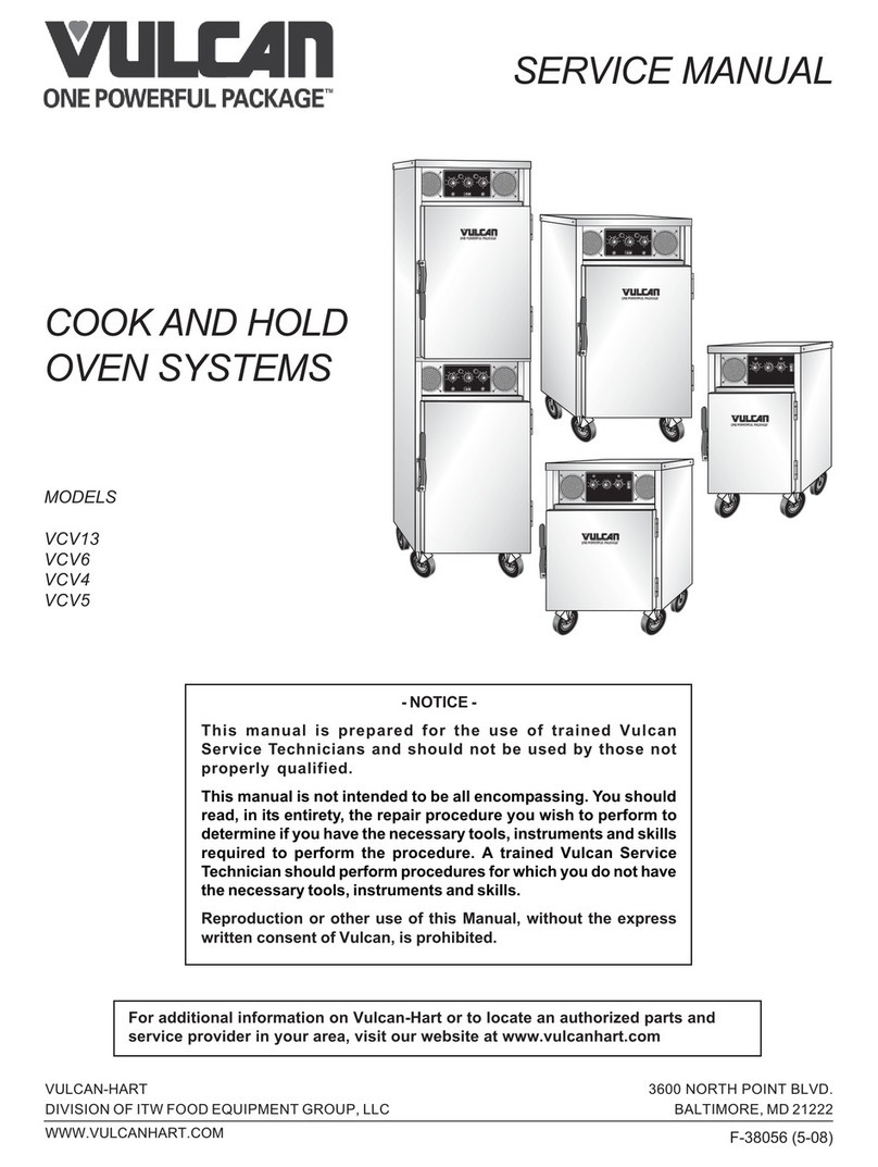 Vulcan-Hart VCV-13 User manual