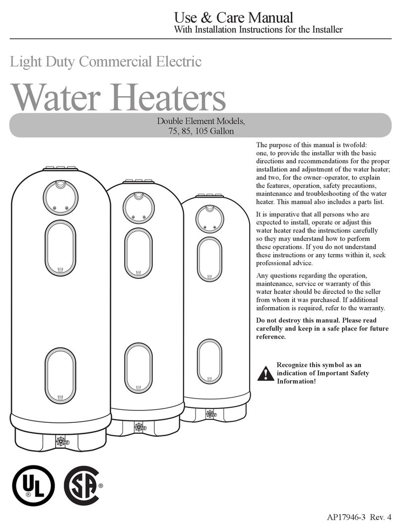 Rheem MHD75245 User manual