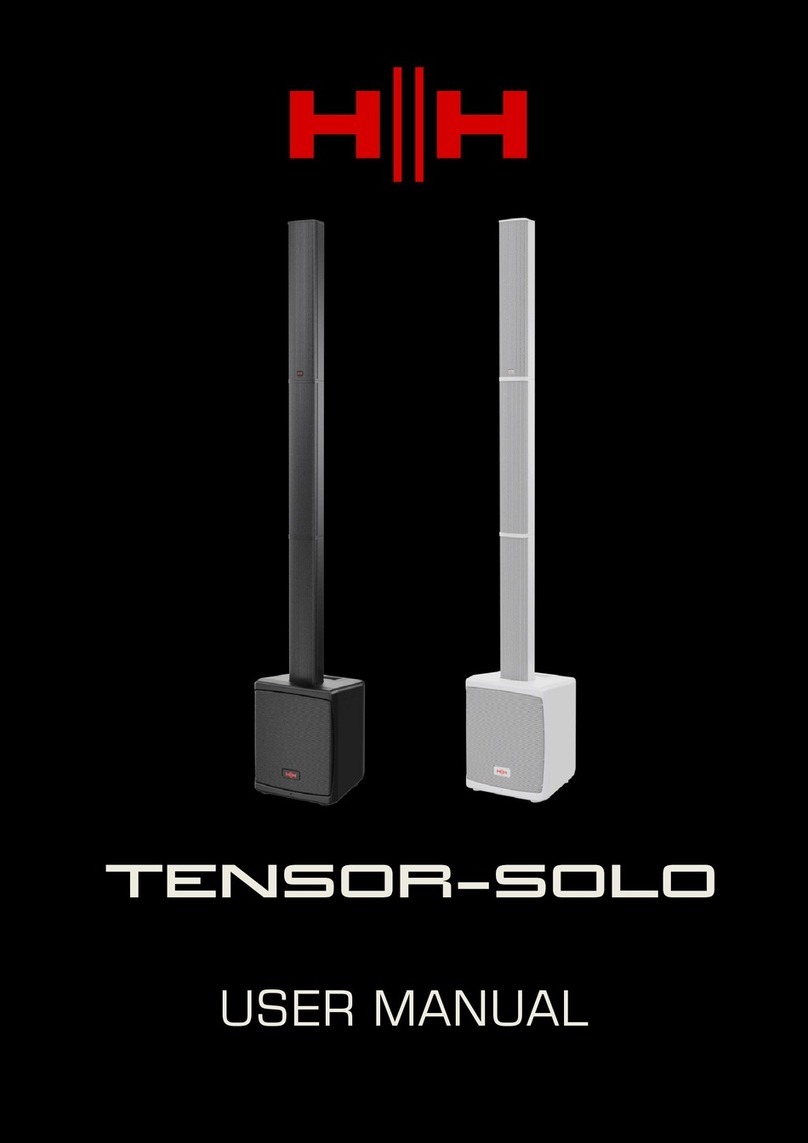 HH Electronics Tensor-SOLO User manual
