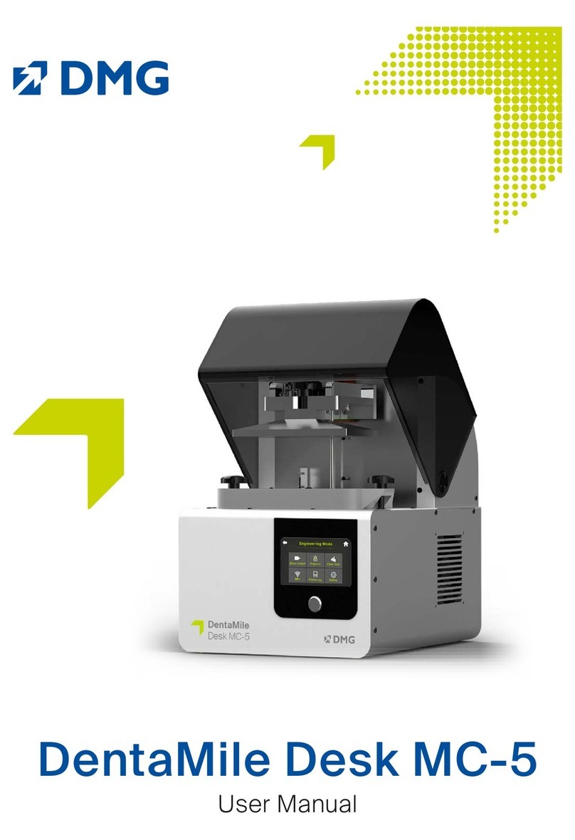 DMG DentaMile Desk MC-5 user manual