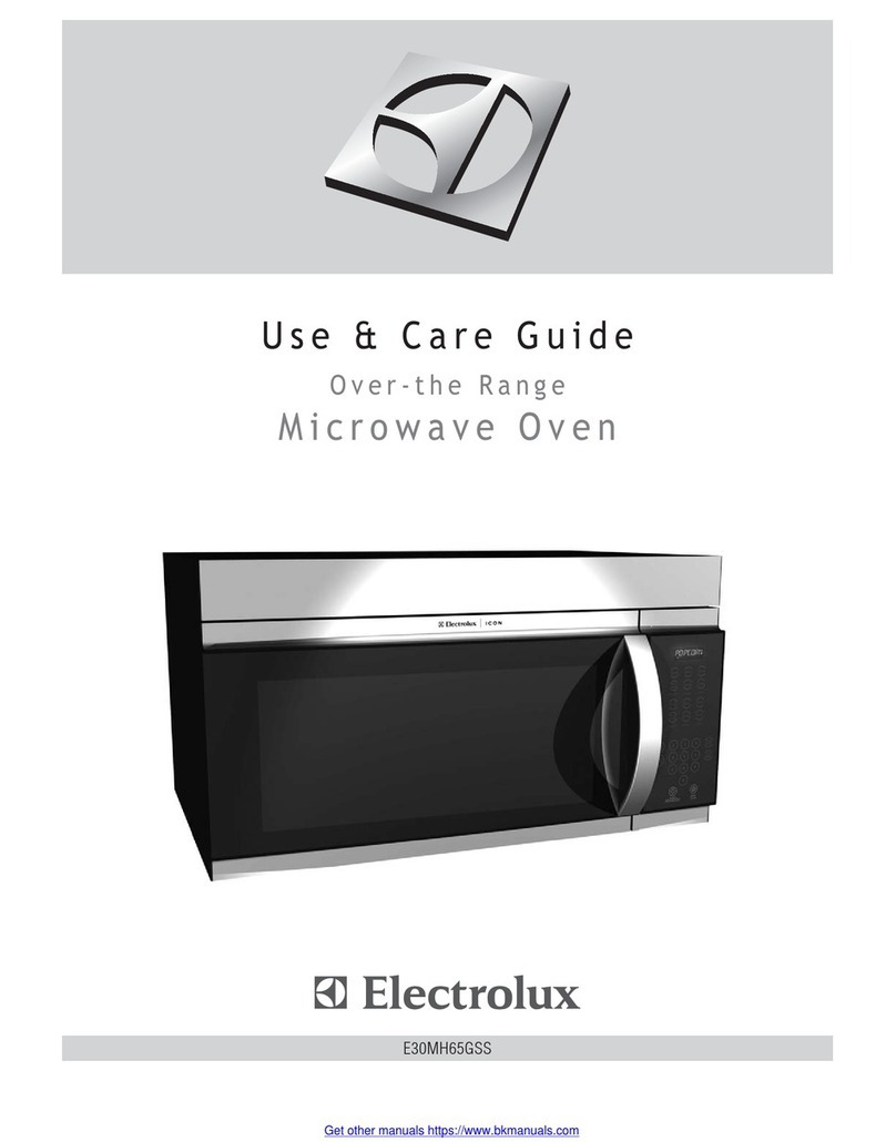 Electrolux Icon E30MH65GSS User manual