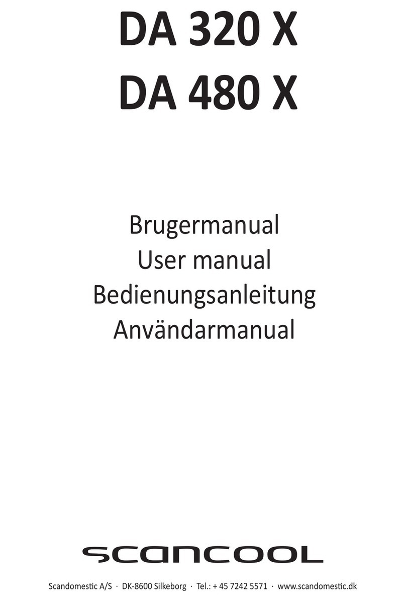 Scan Cool DA 320 X User manual
