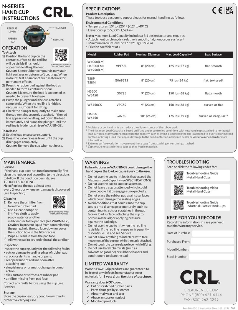 CRL N Series instructions