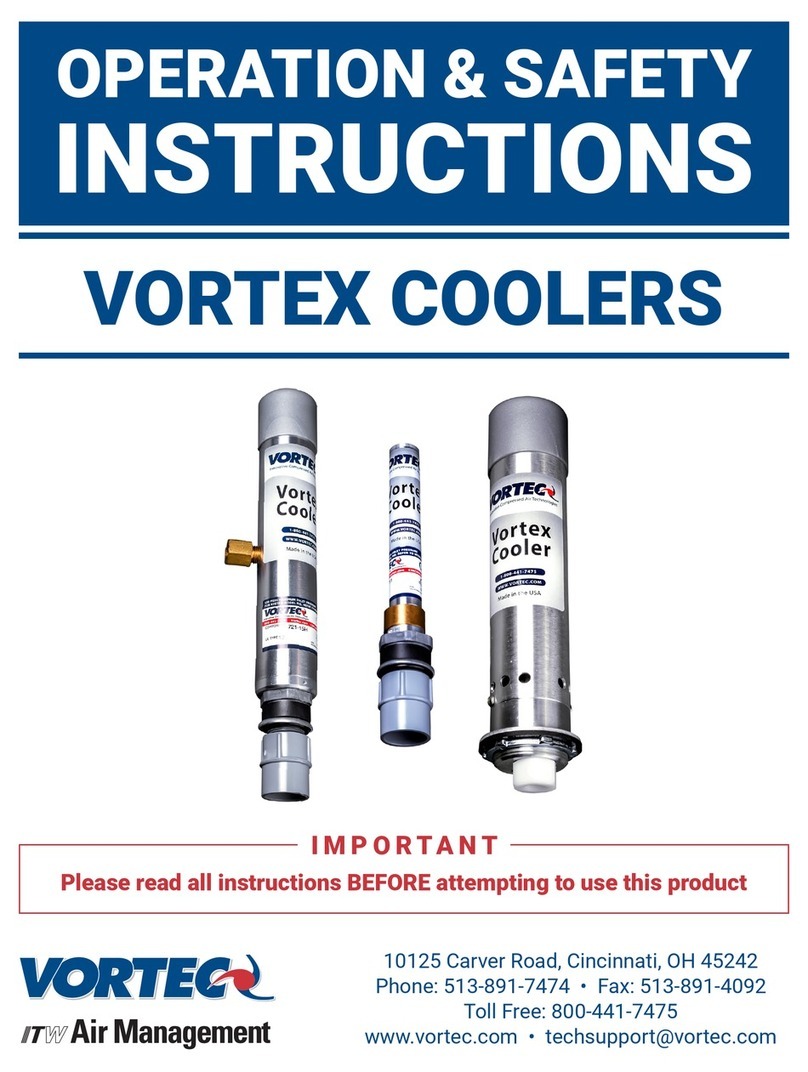 Vortex 727 Operation & Safety Instructions