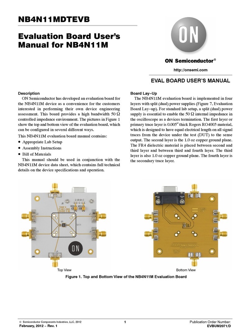 ON Semiconductor NB4N11MDTEVB user manual