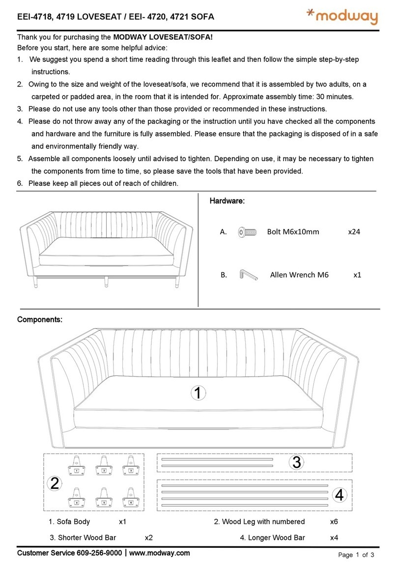modway EEI-4718 User manual modway EEI-4718 User manual