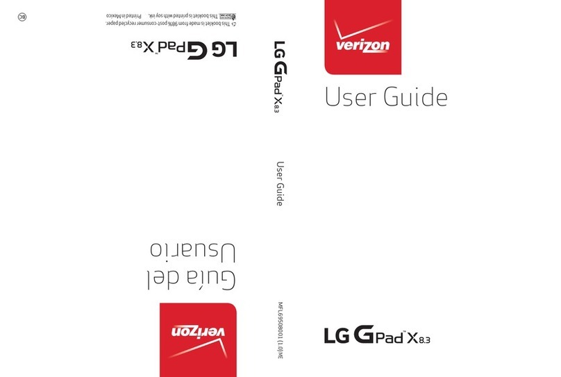 LG G Pad X 8.3 User manual