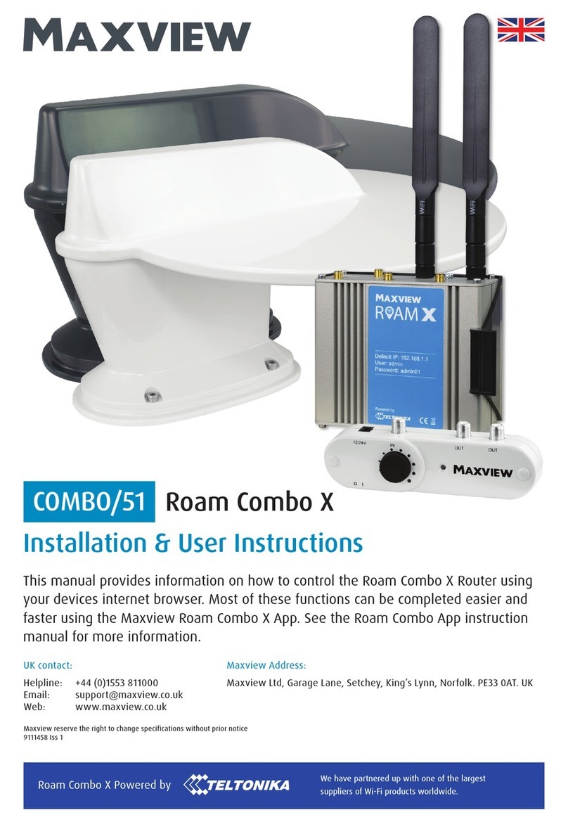 Maxview COMBO/51 Assembly Instructions