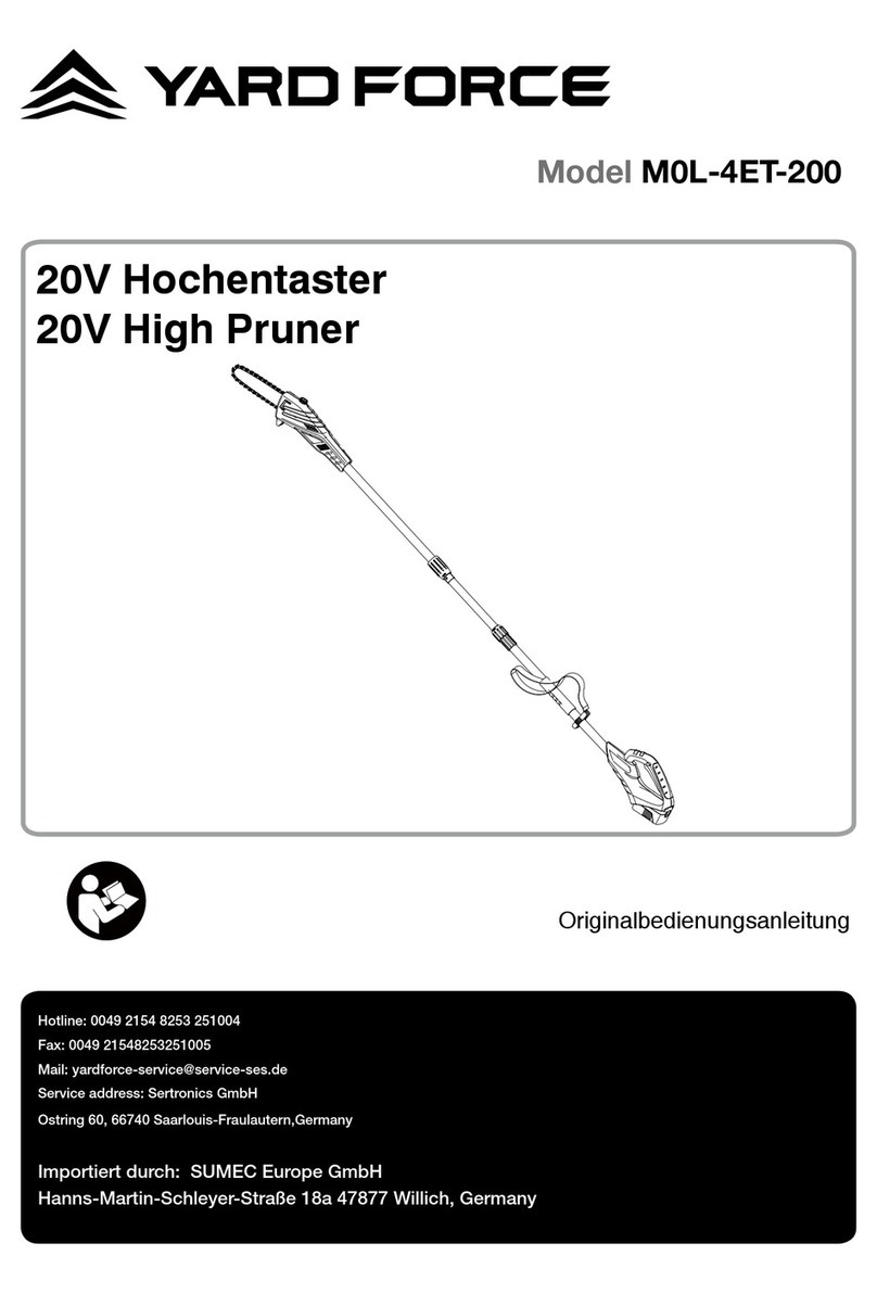 Yard force M0L-4ET-200 manual Yard force M0L-4ET-200 manual