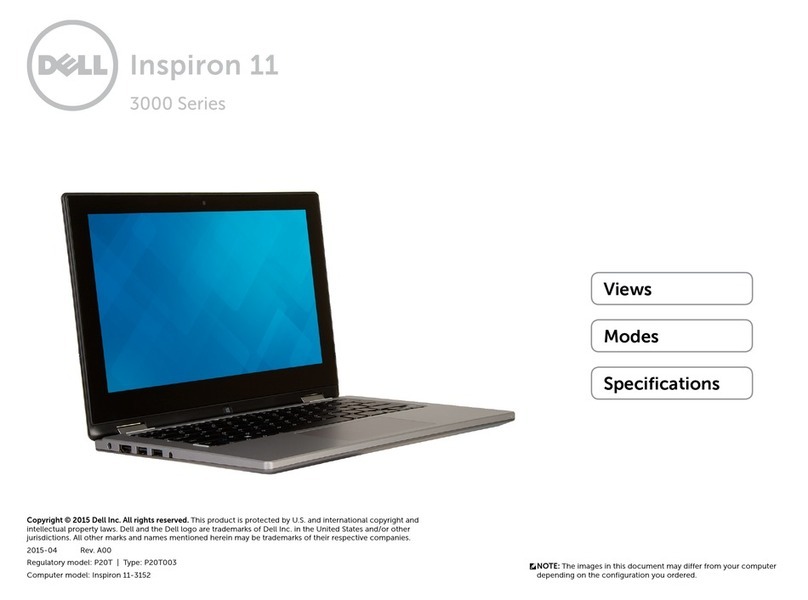 Dell P20T manual