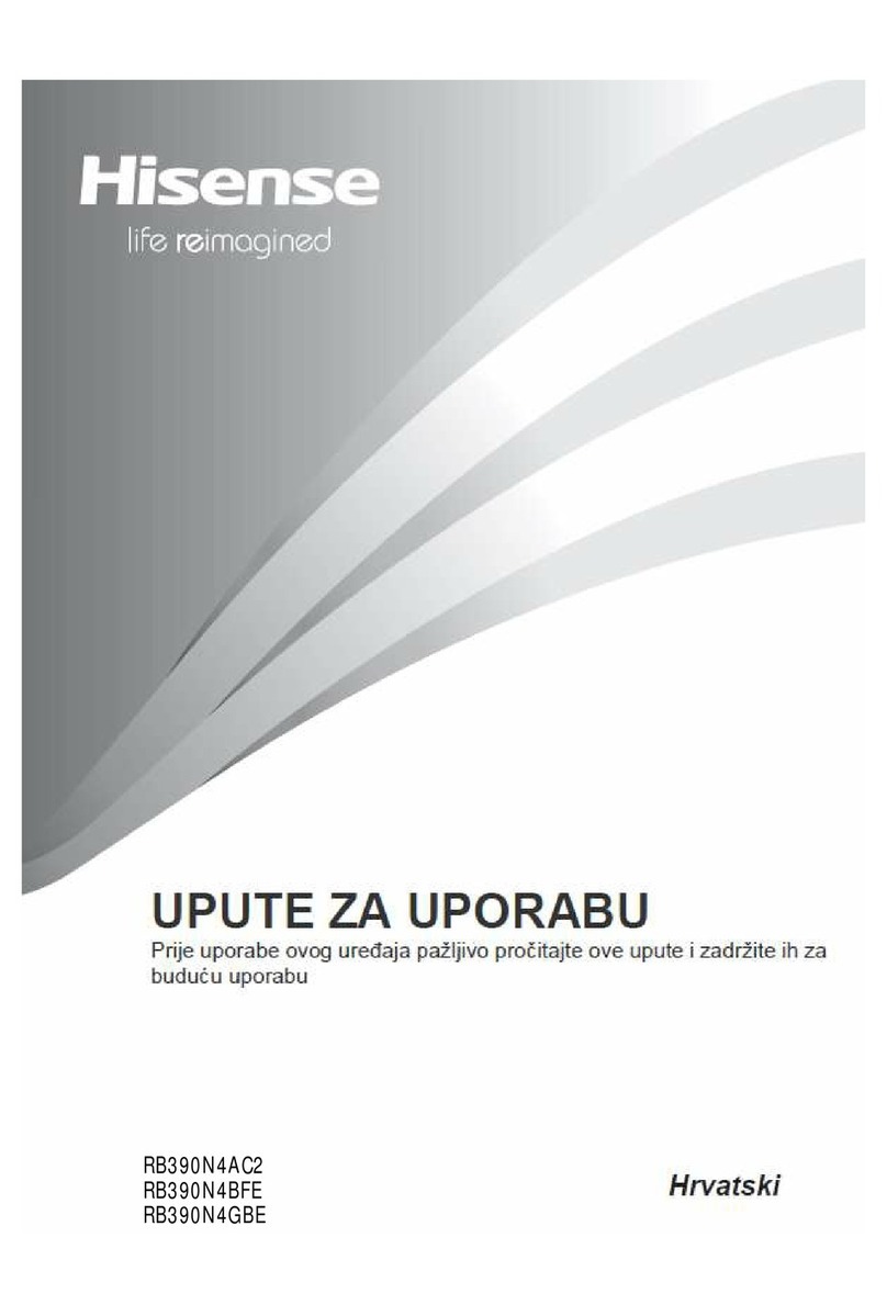 Hisense RB390N4AC2 user manual