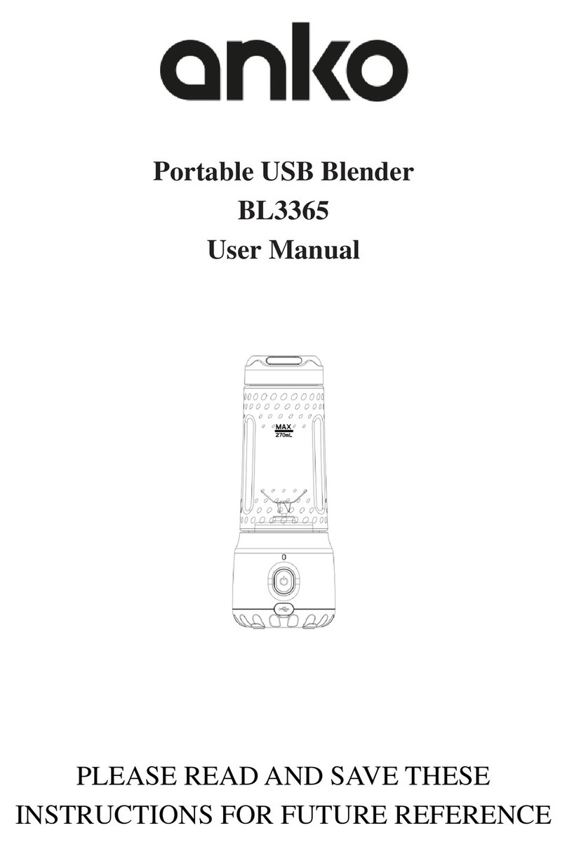 anko BL3365 User manual