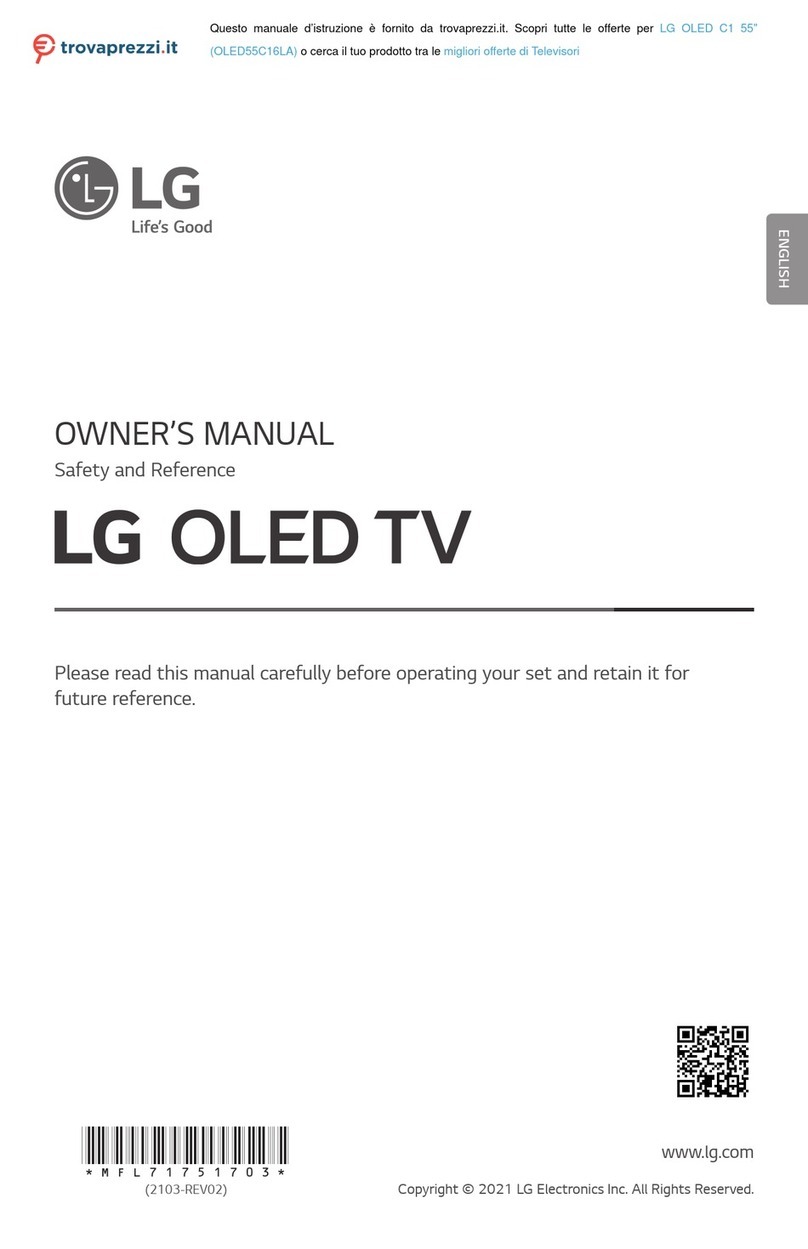 LG OLED C1 User manual