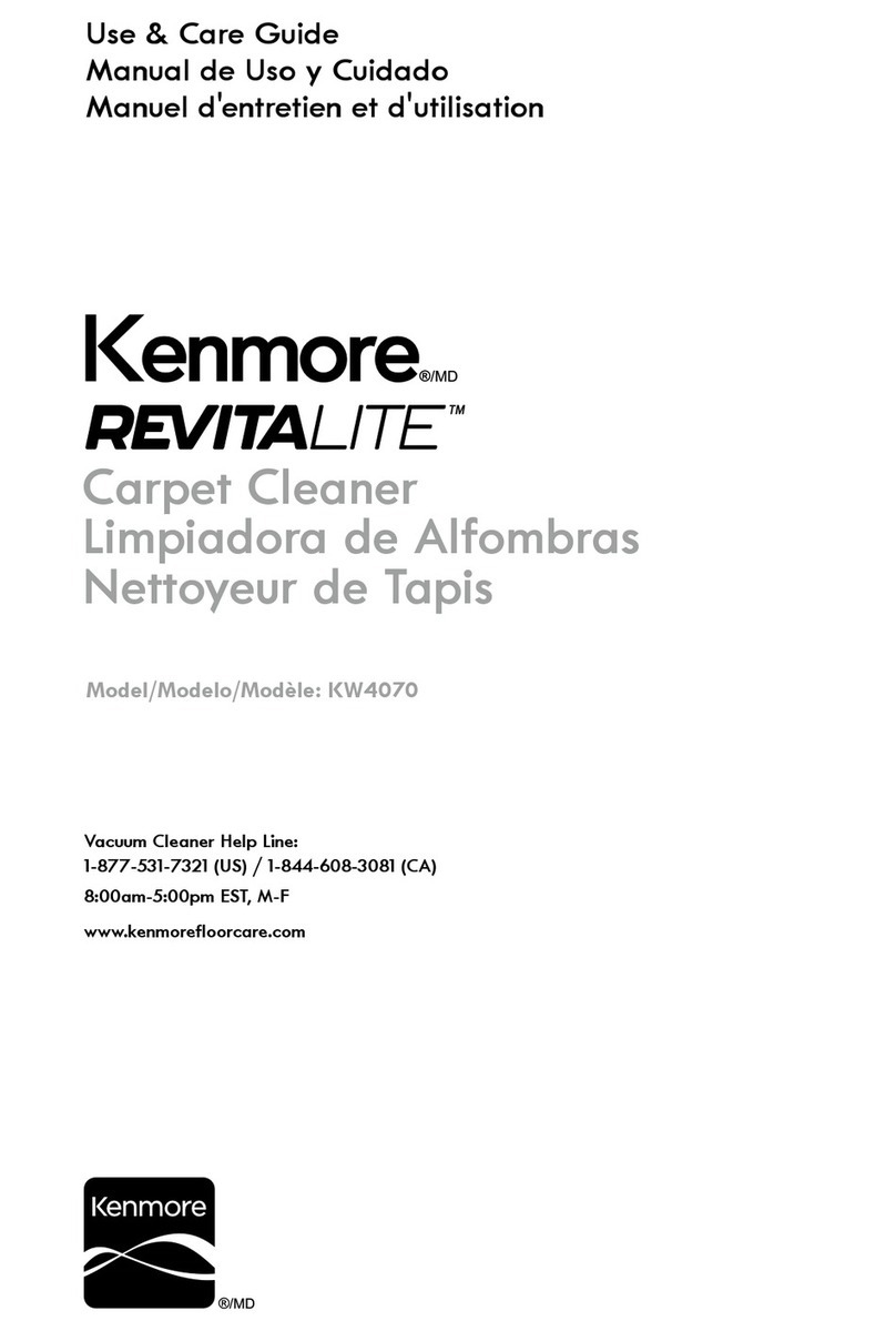 Kenmore REVITALITE KW4070 User manual