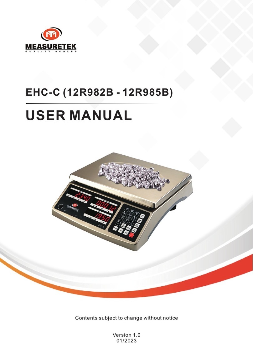 Measuretek EHC-C-3 User manual
