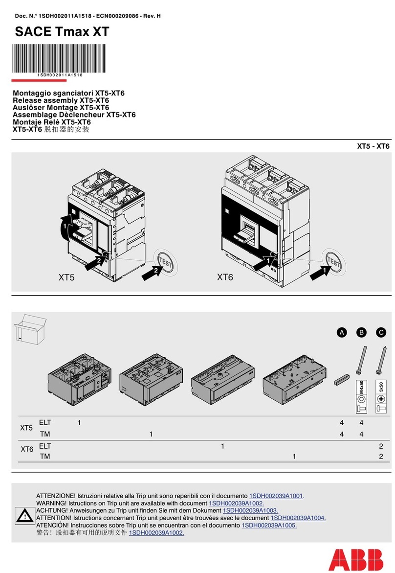 ABB SACE Tmax XT5 manual