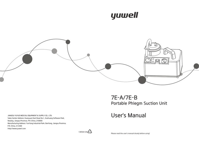 Yuwell 7E-A user manual