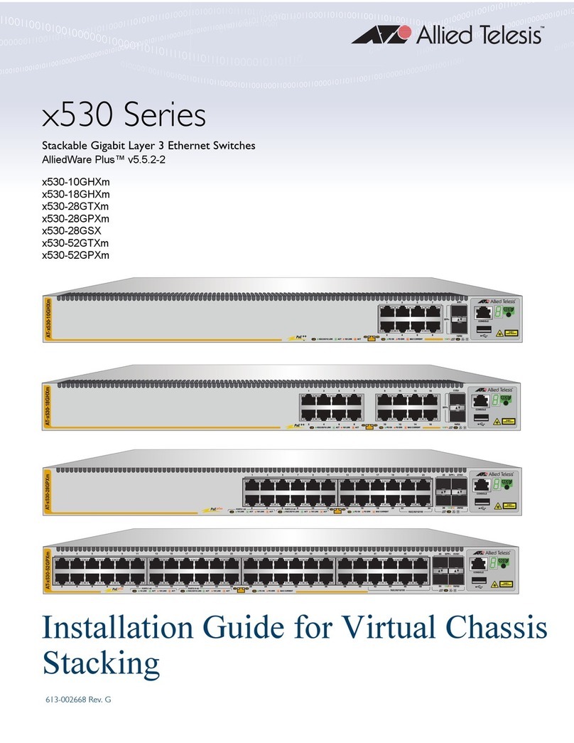 Allied Telesis x530 Series User manual