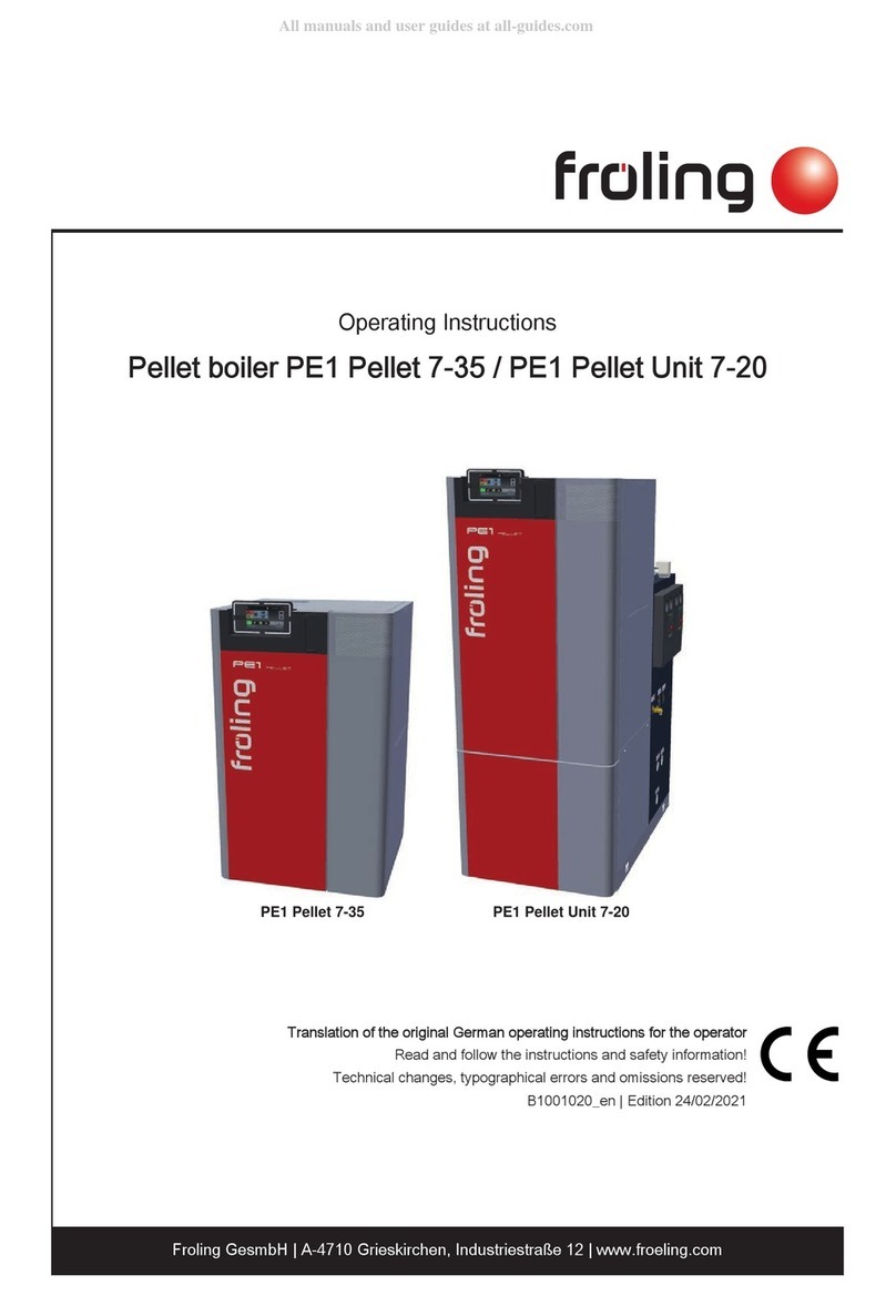 Fröling PEI Pellet 7-35 operating instructions Fröling PEI Pellet 7-35 operating instructions
