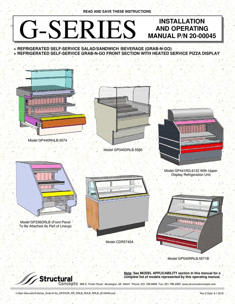 Structural Concepts GP441RG.6122 User manual