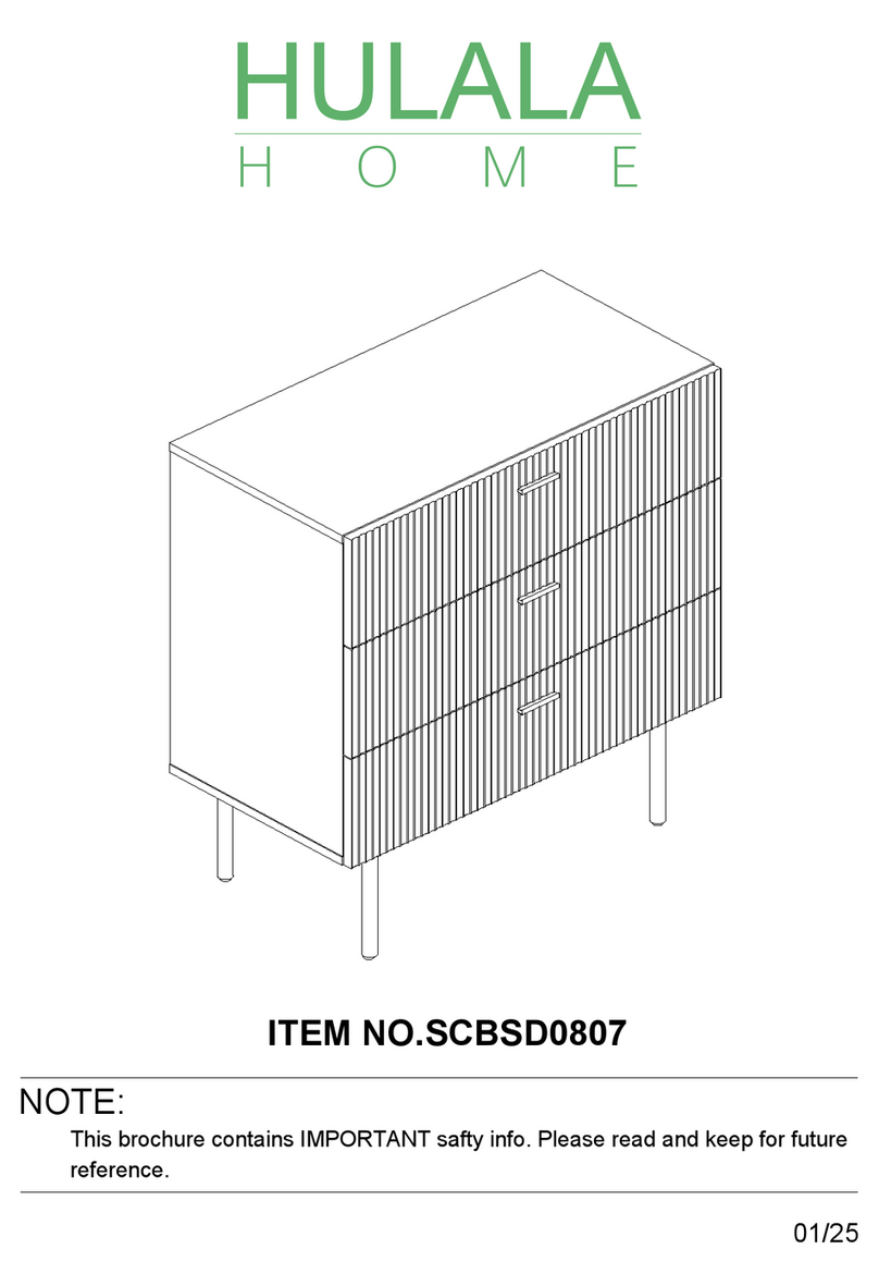 HULALA HOME SCBSD0807 manual