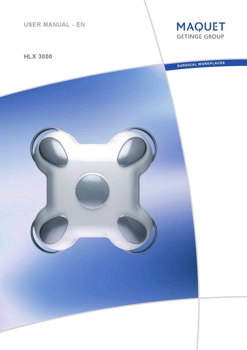 Getinge MAQUET HLX 3000 user manual
