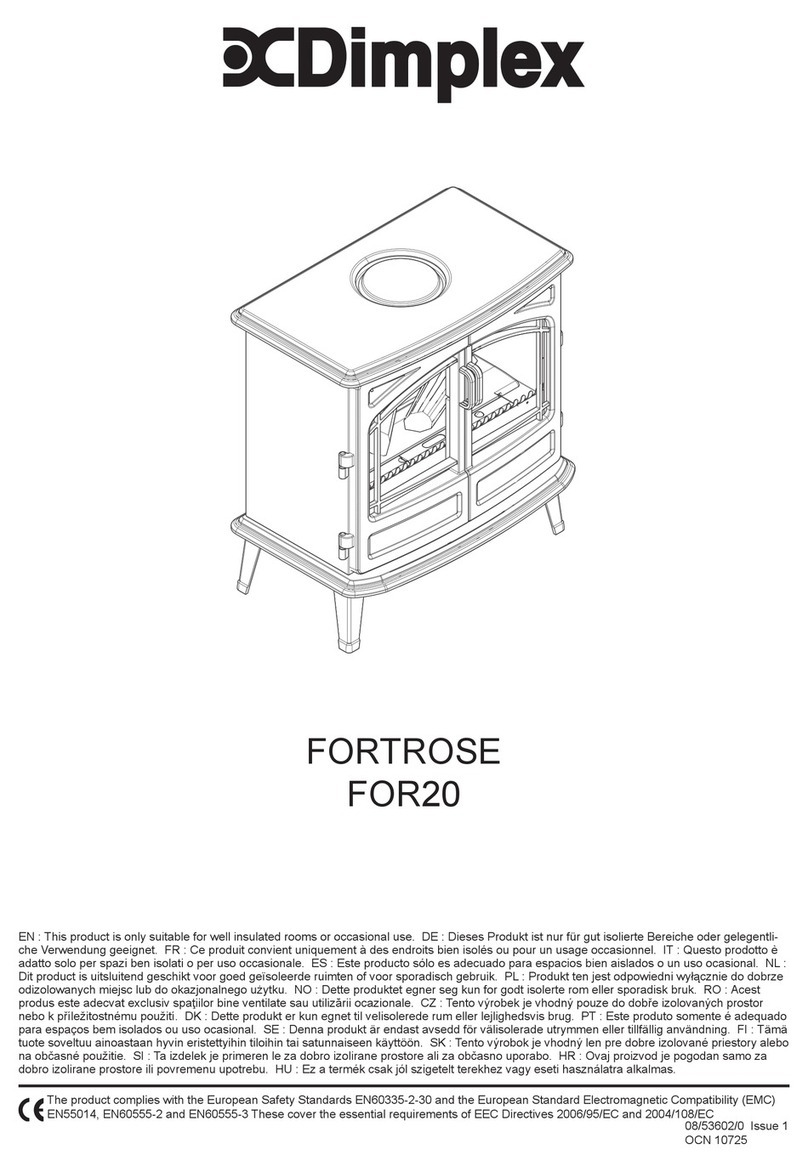 Dimplex OPTIMYST FORTROSE FOR20 manual
