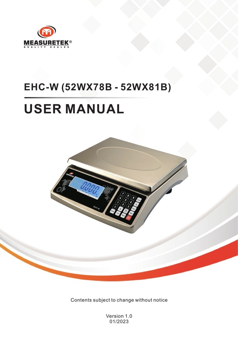 Measuretek EHC-W-3 user manual