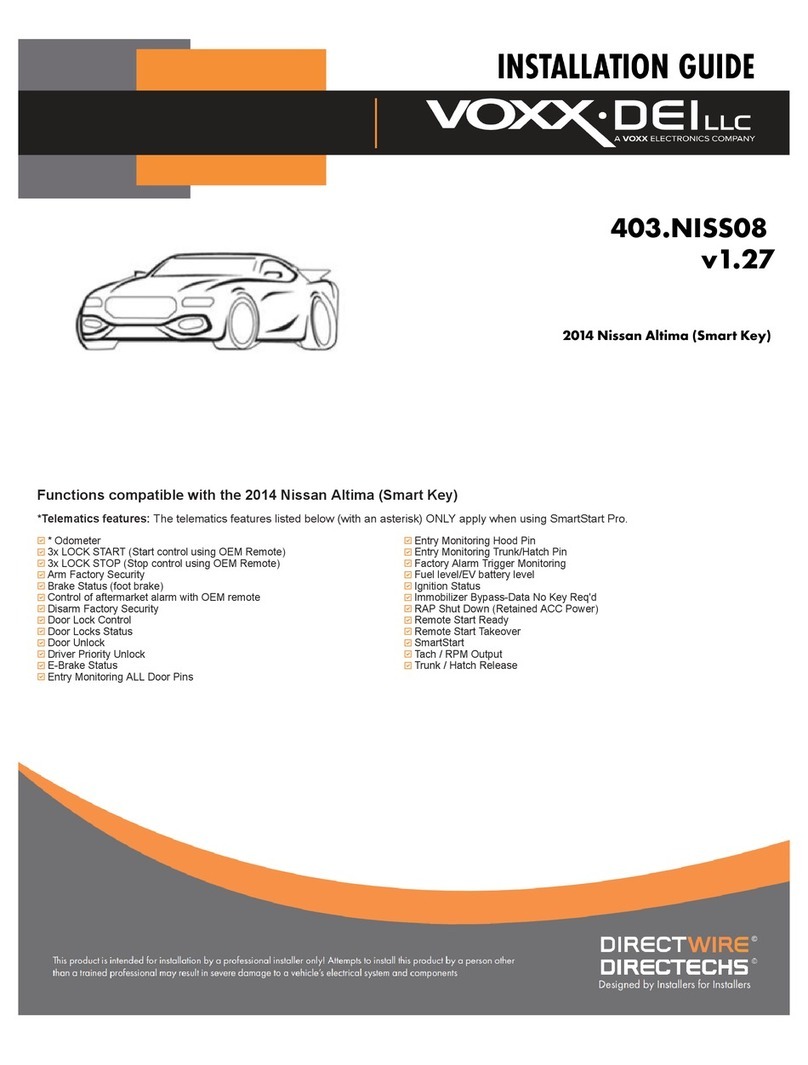 Directechs DIRECTWIRE 403.NISS08 installation guide