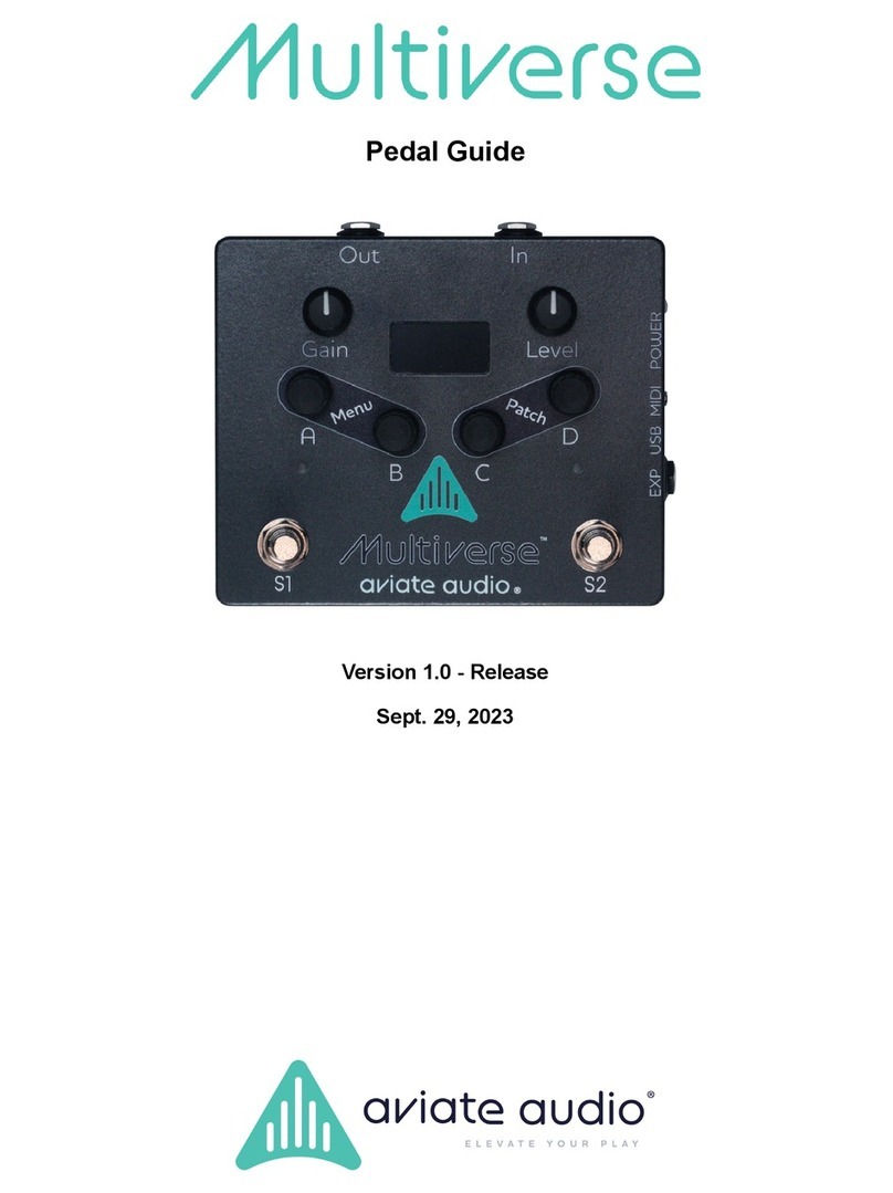 Aviate Audio Multiverse manual
