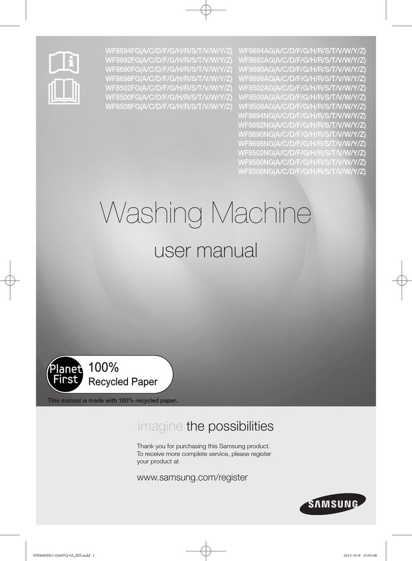 Samsung WF8694FGY user manual