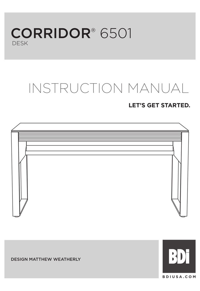 BDI CORRIDOR 6501 User manual