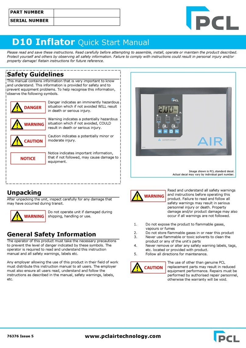 pcl D10 Instruction manual