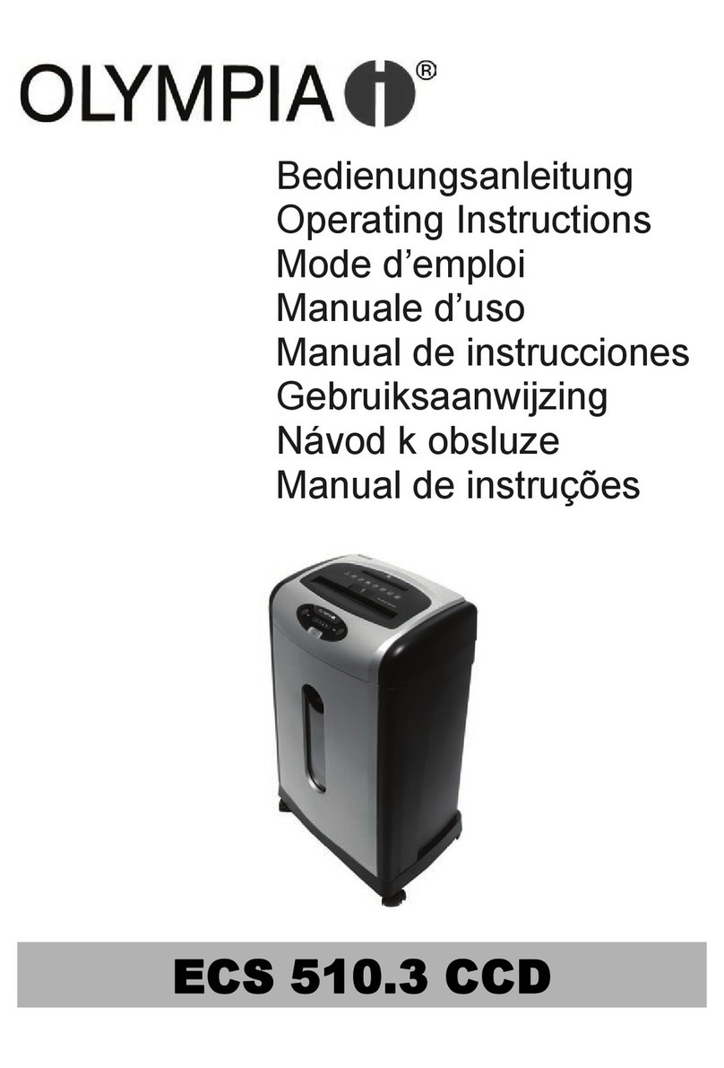 Olympia ECS 510.3 CCD User manual