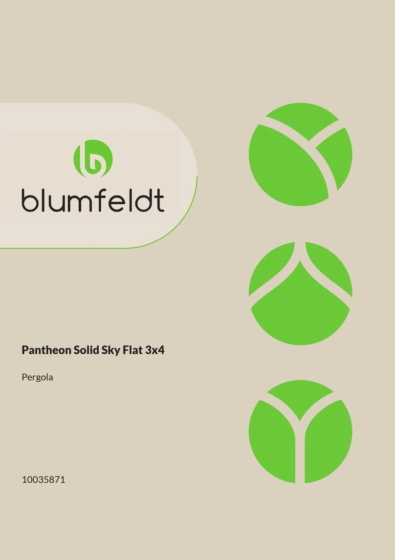 Blumfeldt Pantheon Solid Sky Flat 3x4 User manual Blumfeldt Pantheon Solid Sky Flat 3x4 User manual